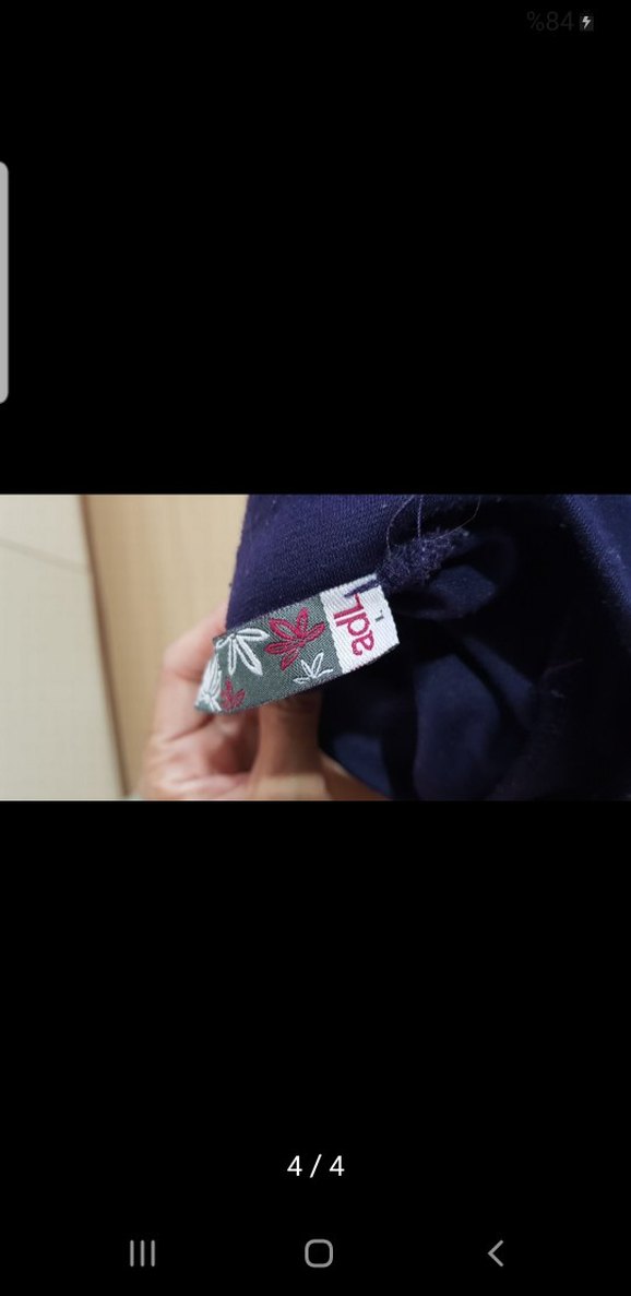 Kolsuz Midi Mor Elbise - Görsel 4