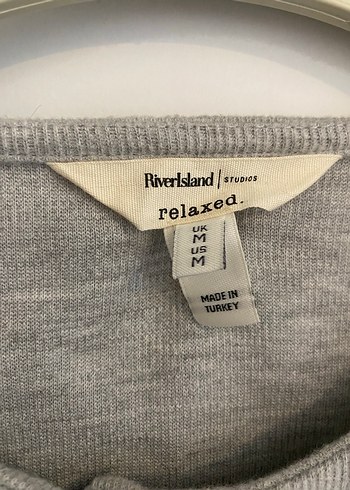 Gri Düğmeli Kadın Hırka - Görsel 2