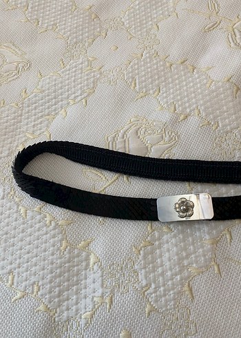 Siyah Elastik Kadın Kemer - Görsel 4