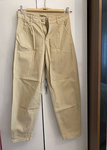 Bej Kadın heqa jean - Görsel 4