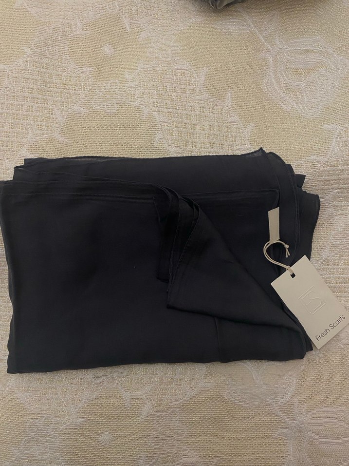 fresh scarf gri Kadın  Şal - Görsel 2