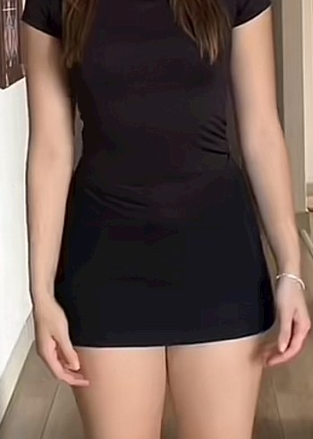 H&M Siyah Mini Kalem Etek
