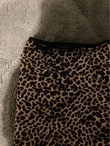 Bershka Bershka Leopar Etek