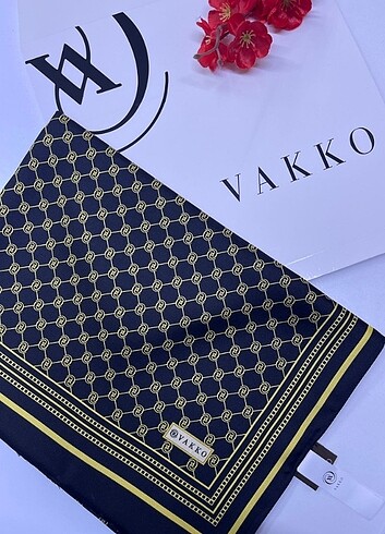 l Beden çeşitli Renk ORİJİNAL BARKODLU VAKKO TWİLL İPEK ŞAL