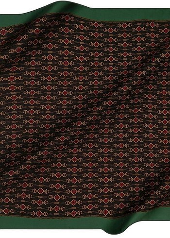 Bordo Zincir Detaylı Kadın Fular