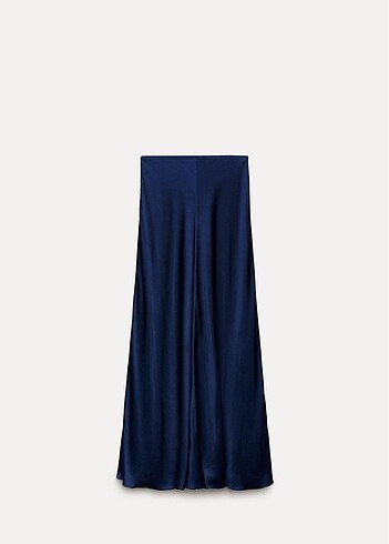 xl Beden Zara uzun saten etek