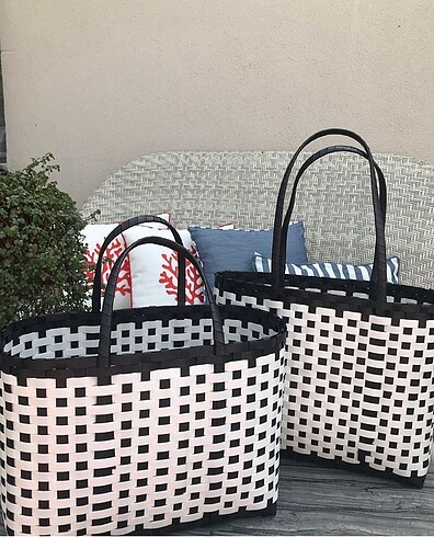 Zara tote çanta