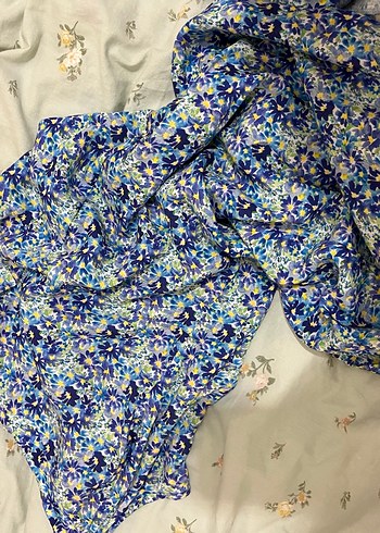 Renkli Fırfırlı Kadın elbise - Görsel 3