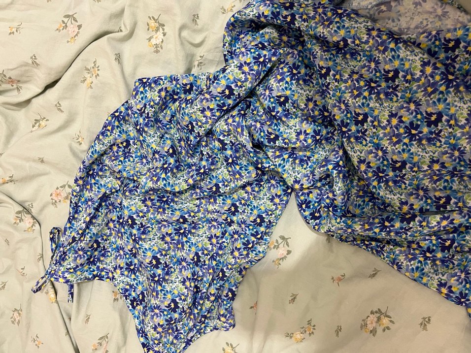 Renkli Fırfırlı Kadın elbise - Görsel 3