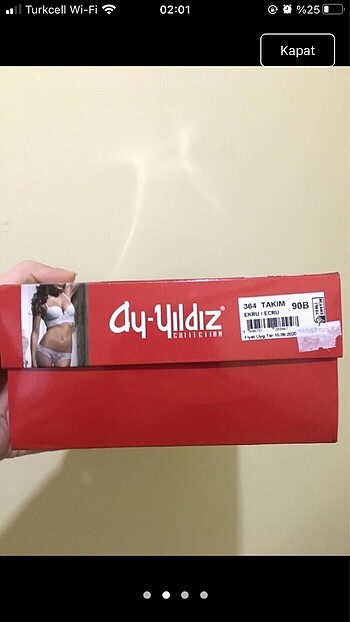 Ay-Yıldız Sütyen takımı