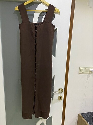 Massimo dutti keten elbise