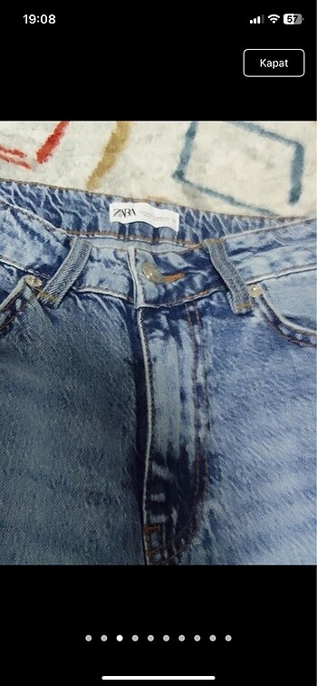 Zara Zara bol paça jean