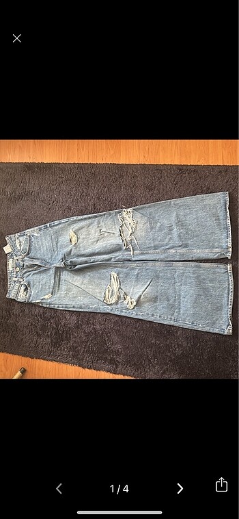 Pull and Bear wide leg pantolon