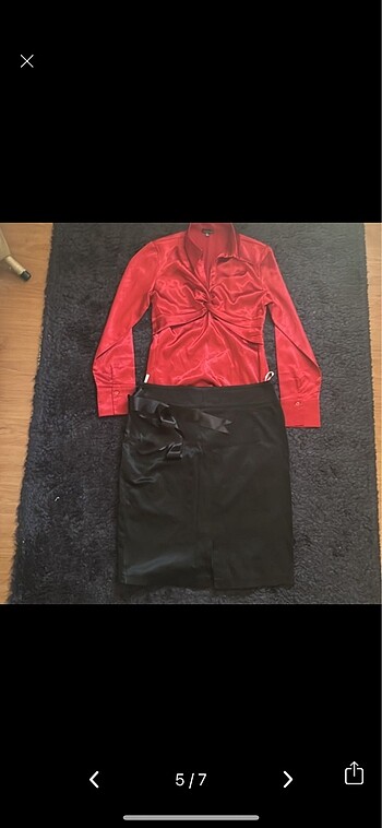 Saten Gömlekli Takım - Görsel 5