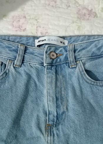 Mavi Denim Uzun Etek Yırtmaçlı - Görsel 3