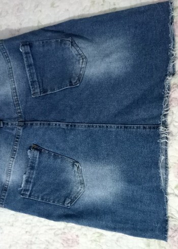 Mavi Denim Mini Etek vintage - Görsel 2