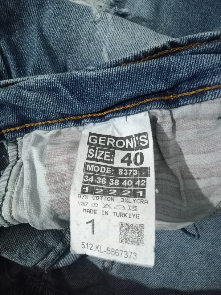 Mavi Denim Mini Etek vintage - Görsel 3