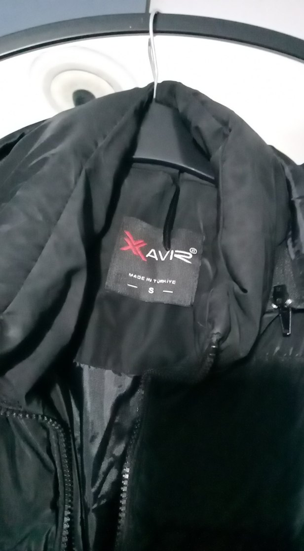 Siyah Kapüşonlu parlak erkek Kışlık Mont - Görsel 2