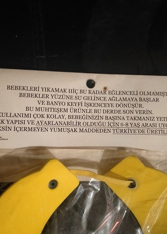Çocuk banyo şapkası  - Görsel 3
