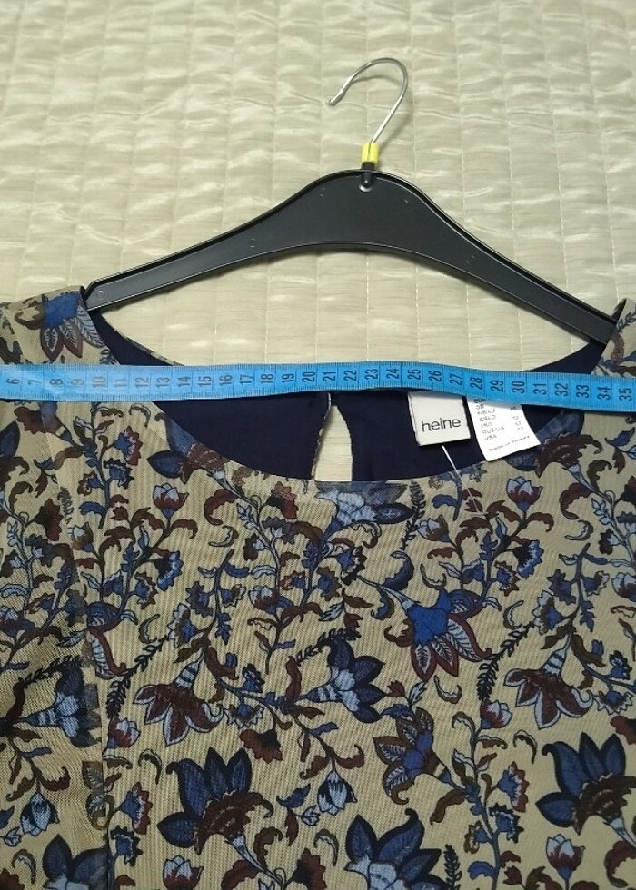 Heine Desenli elbise - Görsel 4