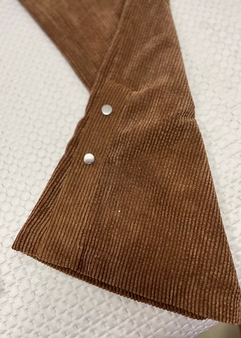 2li takım
Düğmeli Kapüşonlu Kahverengi Kadın Ceket ve pantolon - Görsel 8