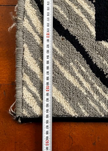 Gümüşsuyu Soyut Desenli Siyah Modern Halı - Görsel 8