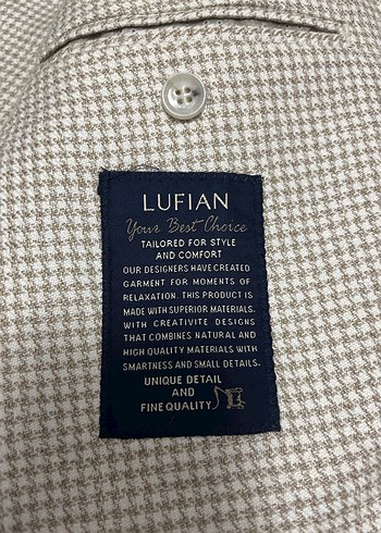 Lıfian Bej Klasik Kesim Erkek Keten Ceket - Görsel 7