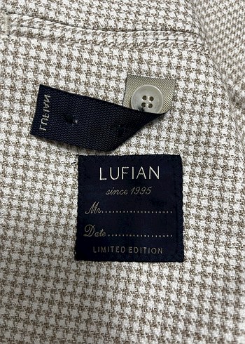 Lıfian Bej Klasik Kesim Erkek Keten Ceket - Görsel 8