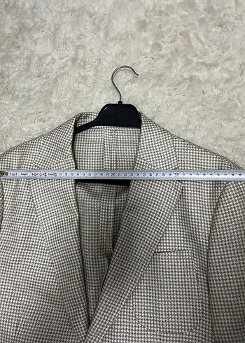 Lıfian Bej Klasik Kesim Erkek Keten Ceket - Görsel 6