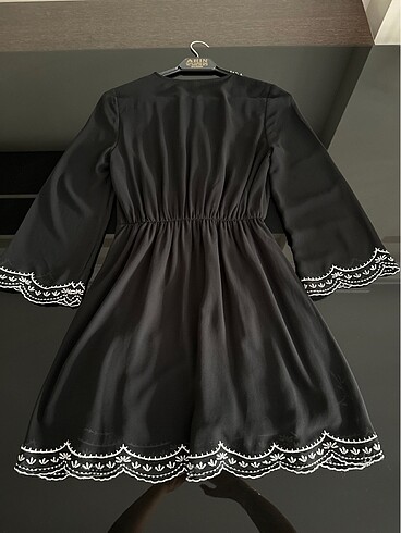 xs Beden siyah Renk Kadın İşlemeli Elbise