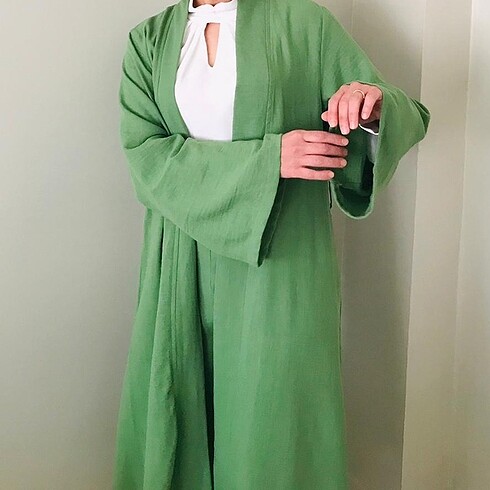 Yeşil kimono takım
