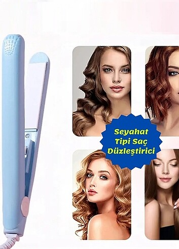 Seyahat Tipi Mini Bukle Saç Maşası