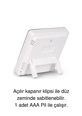  Beden DİJİTAL TERMOMETRE NEM ÖLÇER