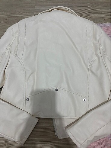 bershka deri ceket - Görsel 5