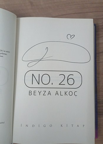 No. 26 - Beyza Alkoç Roman