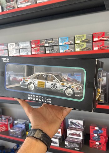 Hobbies world Gri Mercedes 1.24 Model Araba Oyuncak