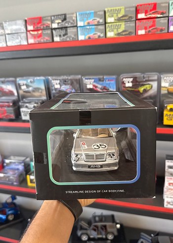  Hobbies world Gri Mercedes 1.24 Model Araba Oyuncak