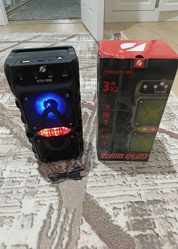 Diger KTS-1096 Siyah Bluetooth Hoparlör