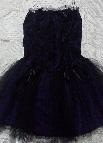 gotik balo elbisesi prom queen<3