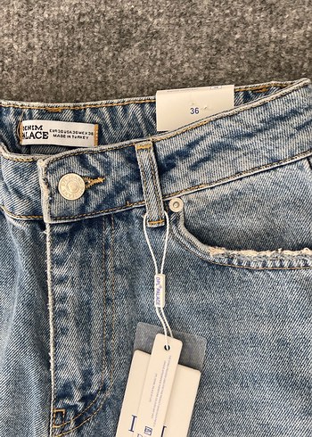 36 Beden Mid blue kadın pantolon