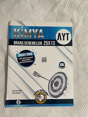 Bilgi sarmal ayt kimya branş denemesi