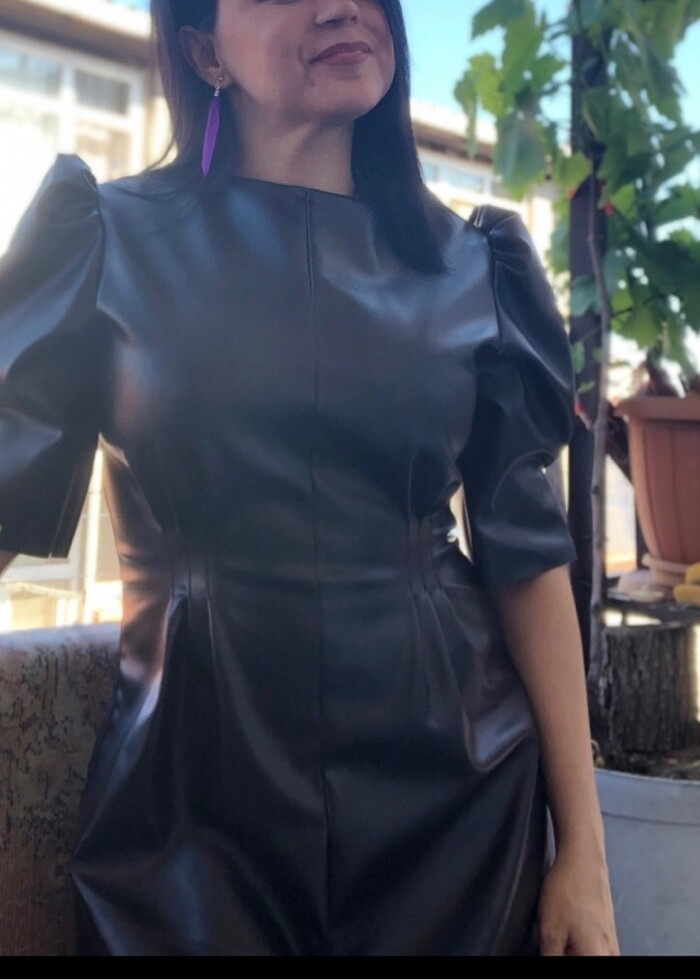 Deri elbise - Görsel 2