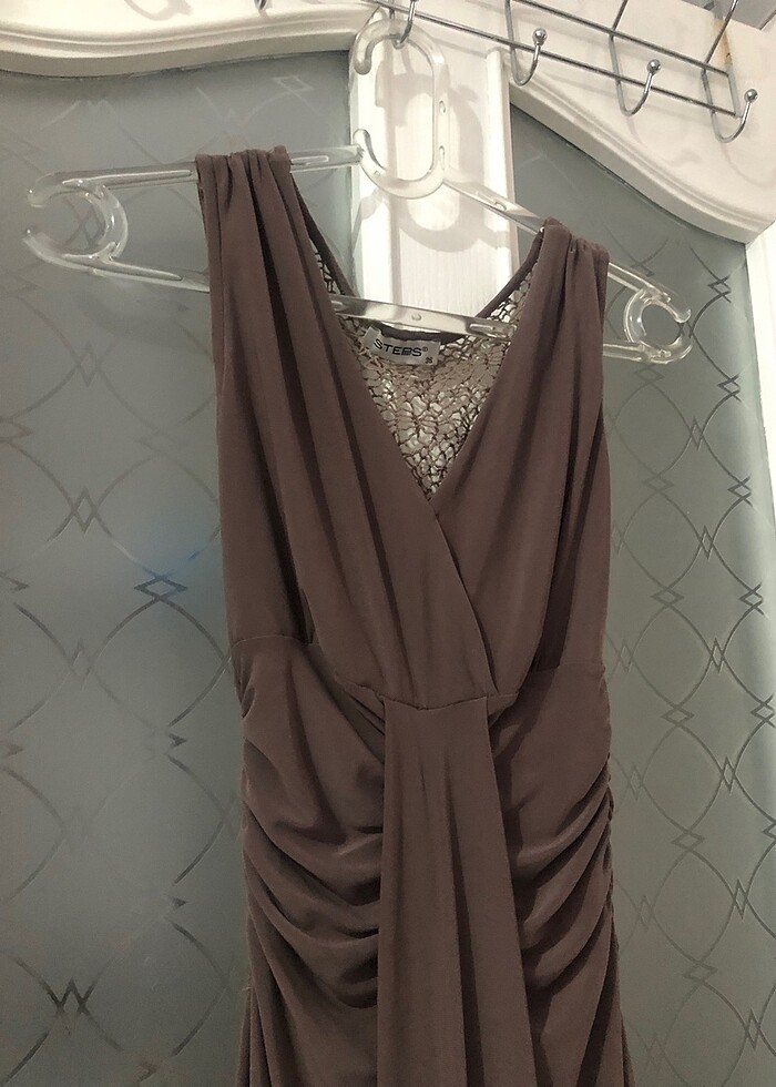 Midi elbise - Görsel 4