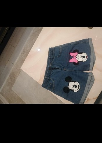 kız çocuk şort - Görsel 2