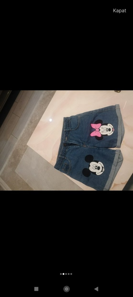 kız çocuk şort - Görsel 2