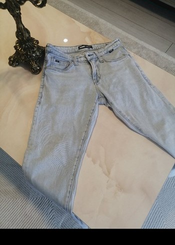 açık mavi Normal Boy erkek Jean - Görsel 4