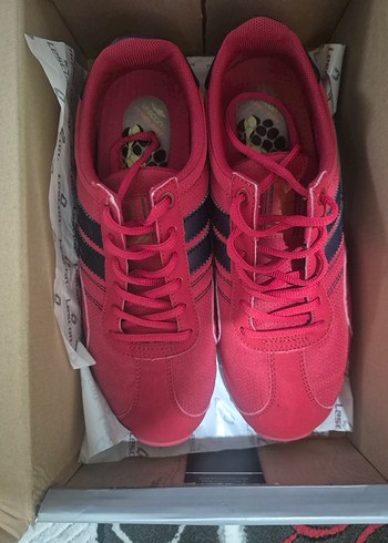 Kırmızı Erkek Spor Ayakkabı - Görsel 2