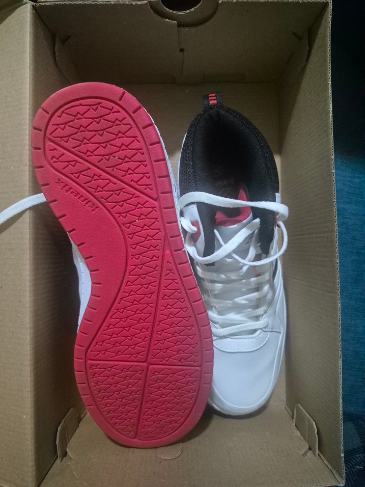 Beyaz Gri Bağcıklı  Spor Ayakkabı - Görsel 2