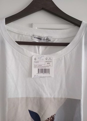 48 Beden Lcwaikiki 4XL Beden Tshirt