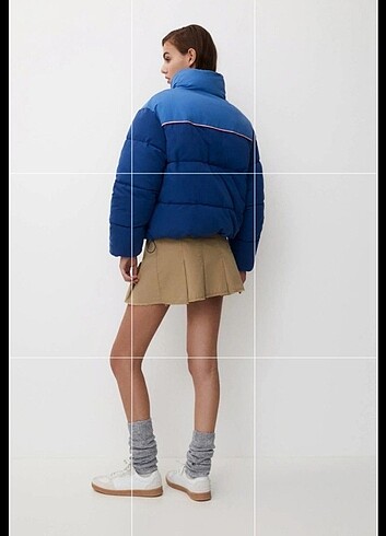 Pull and Bear Pull & Bear Russell Athletic şişme mont